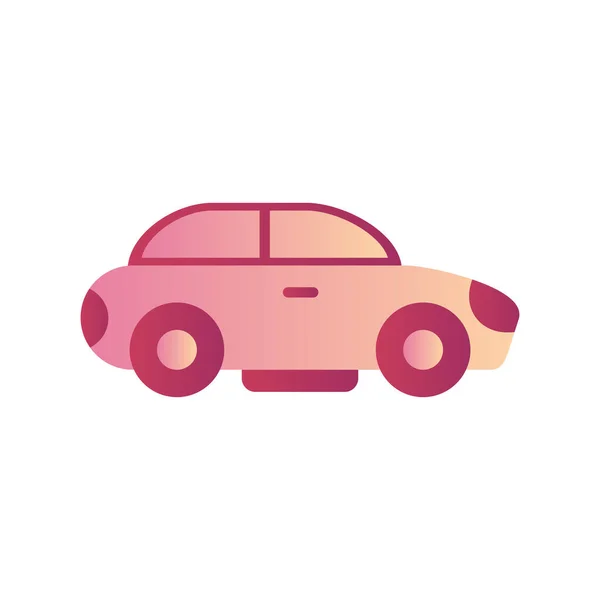 Икона Машины Плоская Иллюстрация Векторных Значков Такси Сети — стоковый вектор