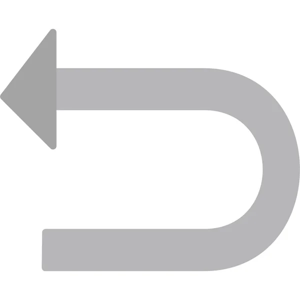Icon Vektor Abbildung Drehen — Stockvektor