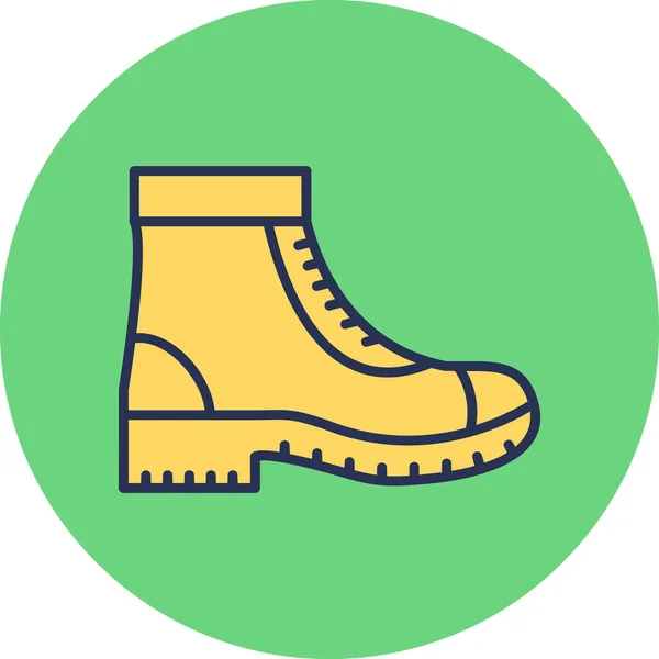 Boot Icon Vector Illustration — Stock Vector