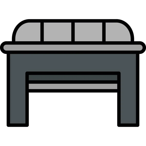 Стол Иконка Сайта — стоковый вектор
