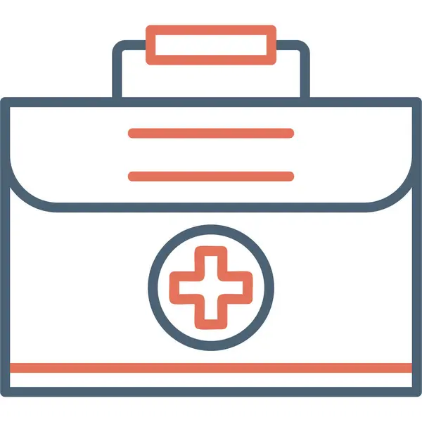 Medical Kit Simple Design — Stock Vector
