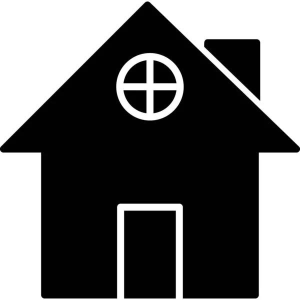 Иконка Дома Заднем Плане — стоковый вектор
