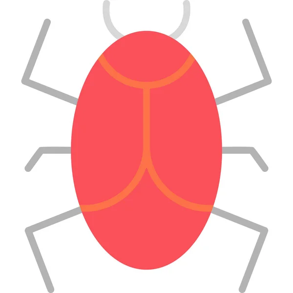 Bug Modern Icon Vector Illustration — 스톡 벡터