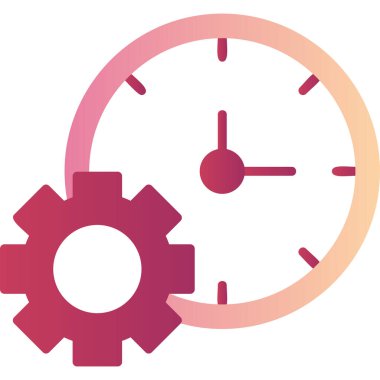 Time Manager icon modern vector illustration