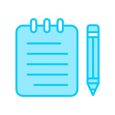 Belge simgesinin vektör illüstrasyonu