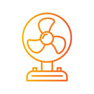 Hayran. Web simgesi vektör illüstrasyonu 