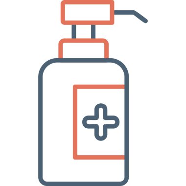 Sanitizer icon modern vector illustration