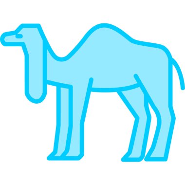 hayvan simgesi, vektör illüstrasyonu