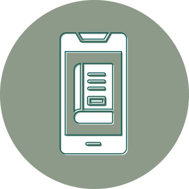 Modern eğitim ikonunun vektör illüstrasyonu