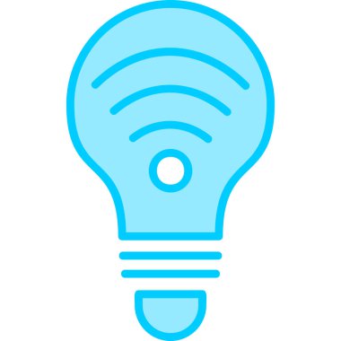 ampul simgesi vektör illüstrasyonu