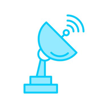 bir uydu vektör çizim