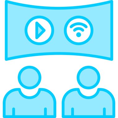 Görüntülü konuşma. Basit resimleme