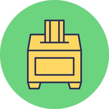 Infaq modern simgesi, vektör illüstrasyonu