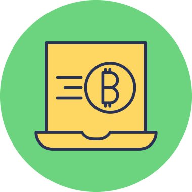 Bilgisayar. Web simgesi basit illüstrasyon