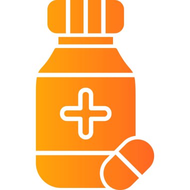 Sağlık hizmetleri web simgesi basit illüstrasyon