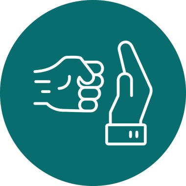 Kadın ikonuna yönelik şiddeti durdurun, modern tasarım illüstrasyonu