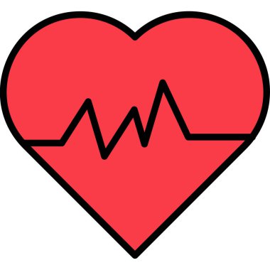 Kalp atışı simgesi, kardiyoloji ve elektrokardiyogram