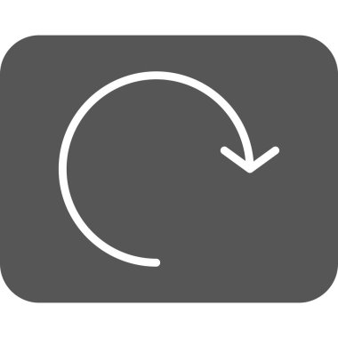 Web simgesini basit illüstrasyonla yeniden yükle