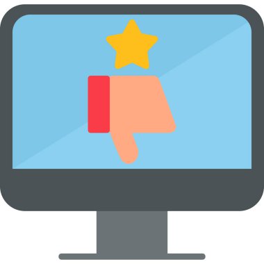 çevrimiçi alışveriş vektörü simgesi