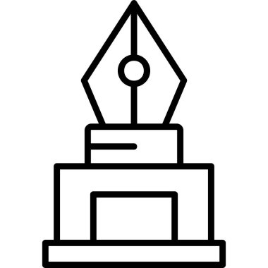 ödül simgesi vektör illüstrasyonu