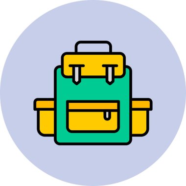 Modern eğitim ikonunun vektör illüstrasyonu