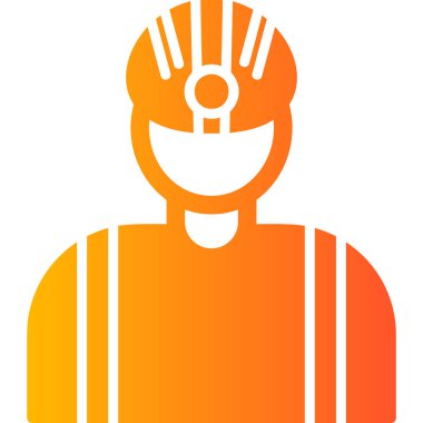 Worker icon modern vector illustration