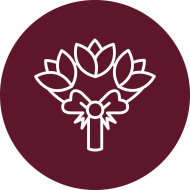 simple illustration of Flower Bouquet