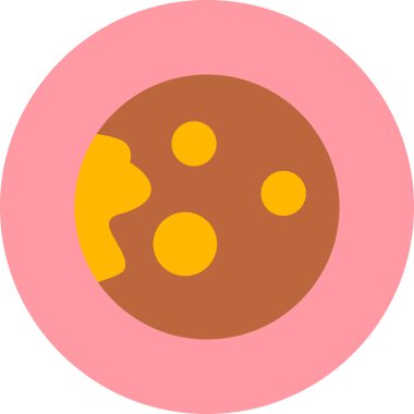 Gezegen simge vektör çizim