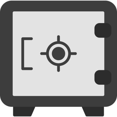 Dolap. Web simgesi basit illüstrasyon