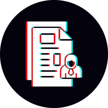 Abstract vector illustration of team work