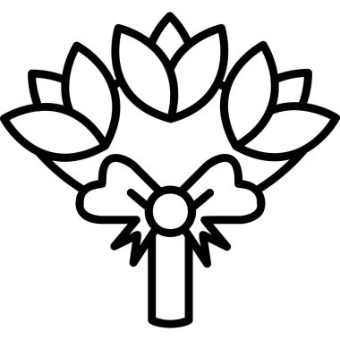 simple illustration of Flower Bouquet