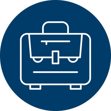 Portföy. Web simgesi basit illüstrasyon