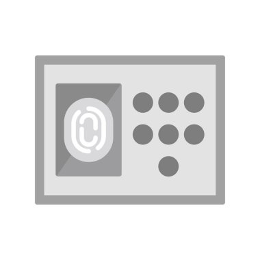 atm simge vektör illüstrasyonu