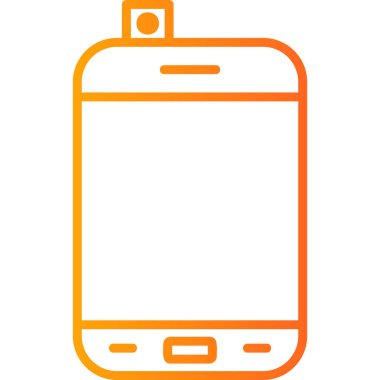 akıllı telefon simgesi vektör illüstrasyonu