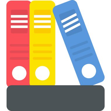 Dosya Dizinleri. Basit illüstrasyon