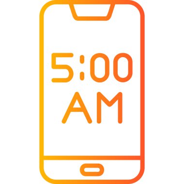 akıllı telefon simgesi vektör illüstrasyonu