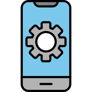 Cep telefonu. Web simgesi 