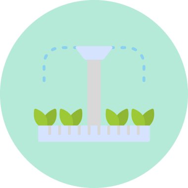 Sprinklers Plants icon modern vector illustration