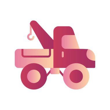 Bir Yapı Turna simgesinin vektör çizimi