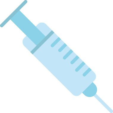 Şırınga. Web simgesi basit illüstrasyon