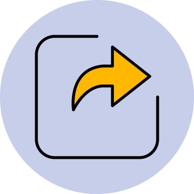 ok simgesinin vektör illüstrasyonu