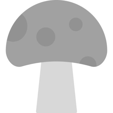 mantar simgesi vektör illüstrasyonu