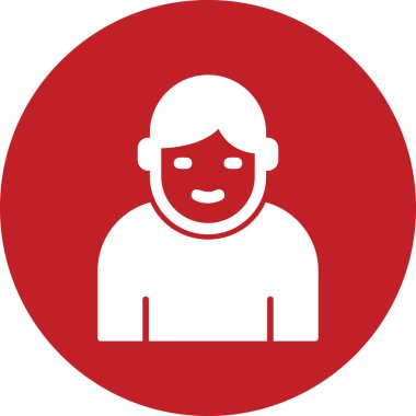 male User, simple icon for web page 