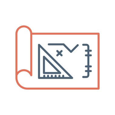 Basit vektör simgesi planla