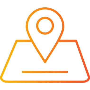 Yer tutucu. Web simgesi basit illüstrasyon