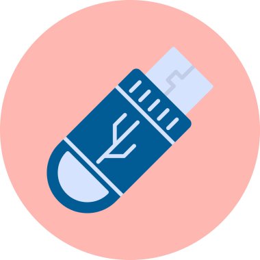 USB Flash sürücü simgesi.  