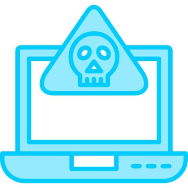 Bilgisayar. Web simgesi basit illüstrasyon