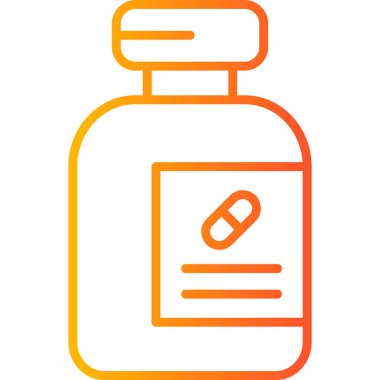 Sağlık hizmetleri web simgesi basit illüstrasyon