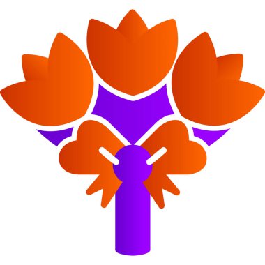 simple illustration of Flower Bouquet