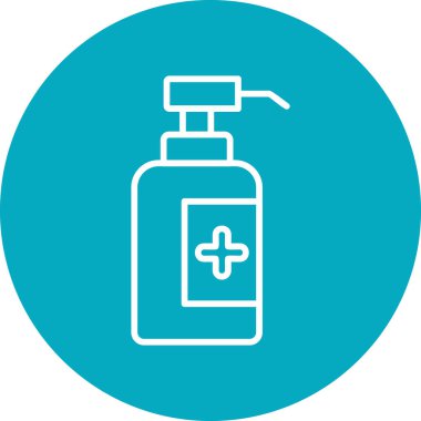 Sanitizer icon modern vector illustration